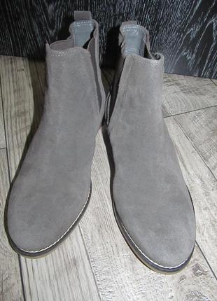 Замшевые ботинки soleflex р.39 -25,5см
