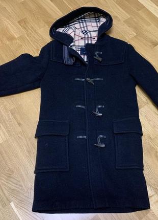 Шерстяне пальто burberry london оригінал/ burberry london wool duffle coat