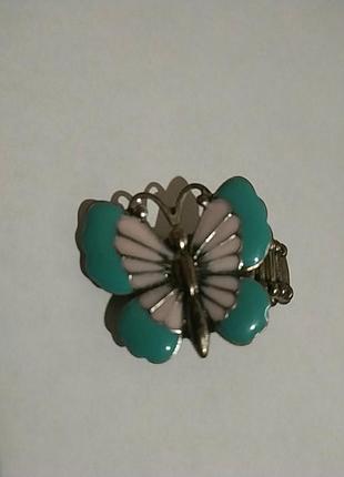 Колечко с бабочкой на резинке