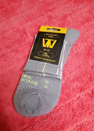 Шкарпетки чоловічі сірі