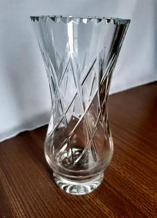 Вазочка, кришталева, малютка, для квітів/вінтаж срср