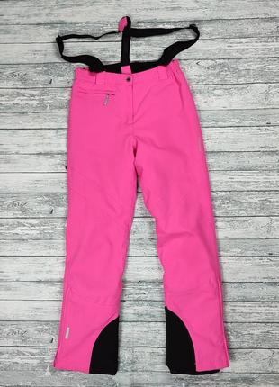 Icepeak яскраві рожеві лижні штани лижні