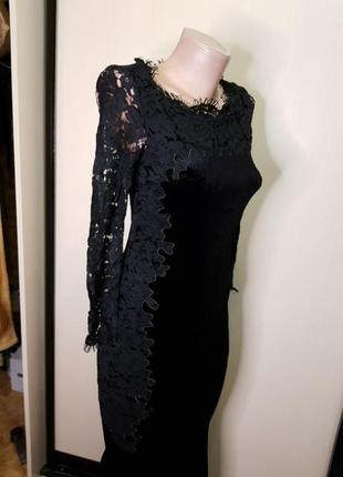 Платье чёрное вечернее  в пол5 фото