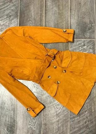 Замшевий комбінезон zara