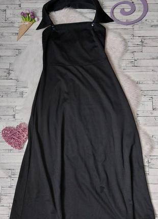 Сарафан rikena длинный черный