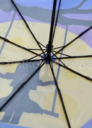 Жіноча парасоля автомат сатін6 фото