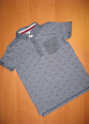 Футболка "f&f" размер 5-6 лет. рост 116 см.