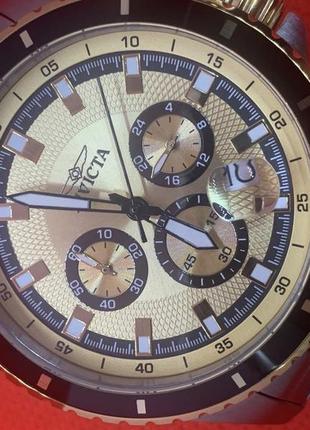 Оригинальные часы швейцарский хронограф invicta 12456 pro diver9 фото