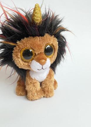 Ексклюзивна іграшка лев з рогом2 фото
