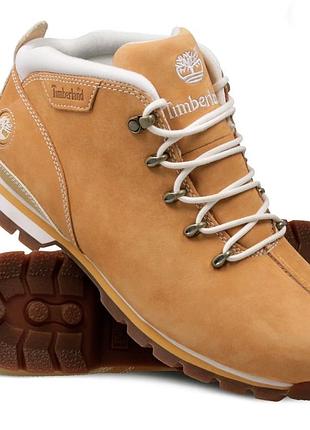 Мужские, кожаные, демиботинки *timberland*
