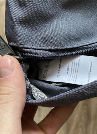 Бананка fjallraven kanken, топ качество, сумка на пояс, поясная сумочка, спортивная, не намокает, зеленая, хакки, фялравен, канкен, серый4 фото