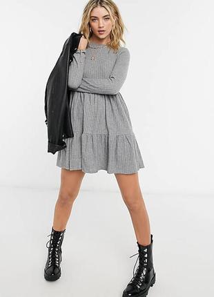 Платье baby doll l bershka2 фото