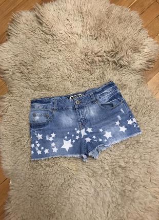 Шорты джинсовые