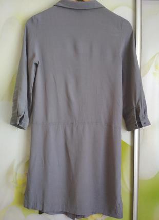 Актуальне плаття сорочка туніка, віскоза,h&m, p. 345 фото