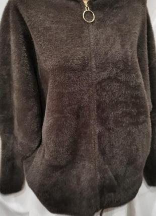 Куртка с шерстью альпаки без подкладки еврозима4 фото