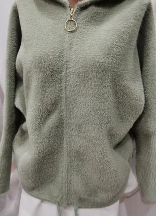 Куртка с шерстью альпаки без подкладки еврозима6 фото