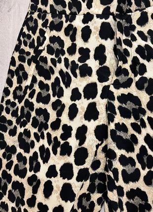Леопардовые брюки8 фото
