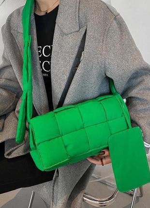 Сумка в стиле bottega veneta