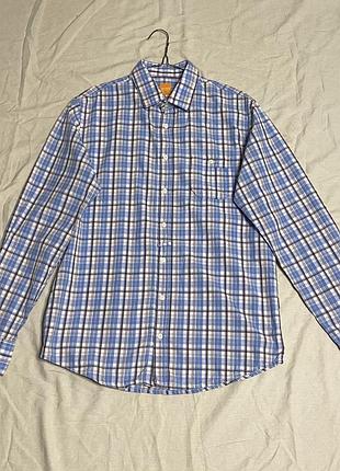 Сорочка в клітку hugo boss