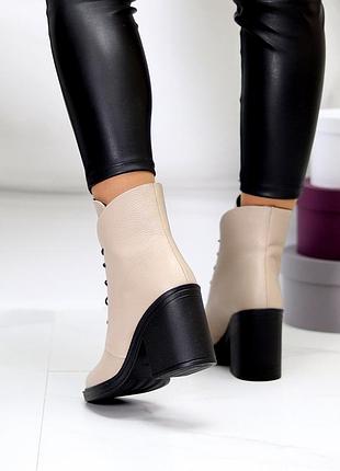 Ботинки материал - натур. кожа, замша