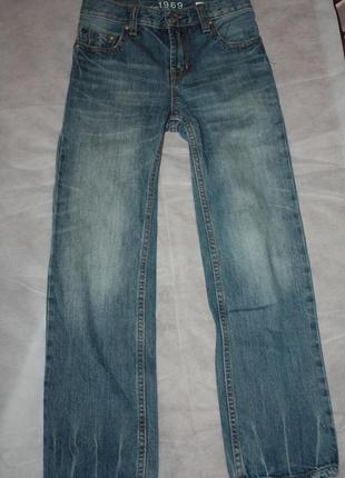 Джинсы ф.gap (оригинал) на мальчика р-128/134,slim 10(зауженая модель)