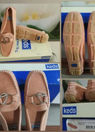 Keds usa туфли мокасины  замша оригинал1 фото