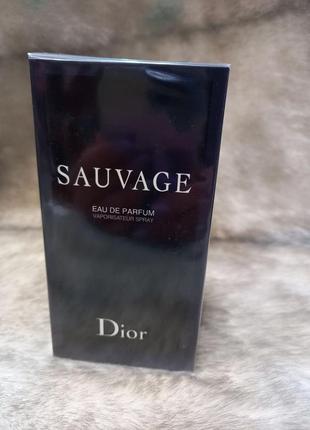 100 мл christian dior sauvage , парфюм. вода. восточные, фужерные1 фото