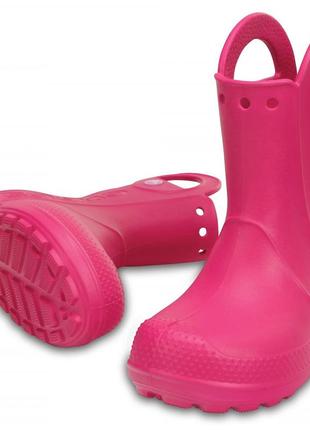 Чоботи crocs handle it rain boot, j3