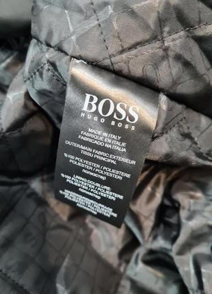 Куртка бомпер мужская хуго босс(увеличенных и больших размер)9 фото