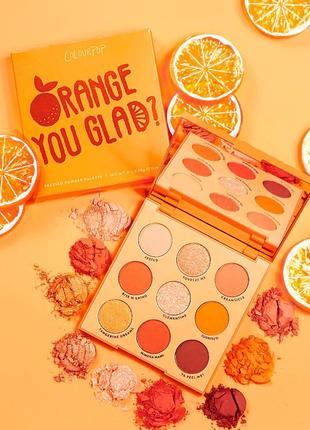 Тени colourpop orange you glad