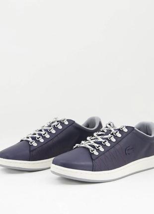 Сникерсы lacoste carnaby evo leather / оригинал