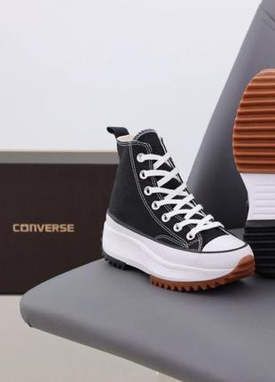 Женские кроссовки converse run star hike6 фото