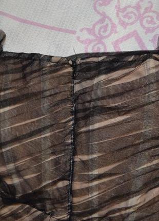 Великолепное корсетное платье магазина asos! чёрная сеточка+нюд, беж!10 фото