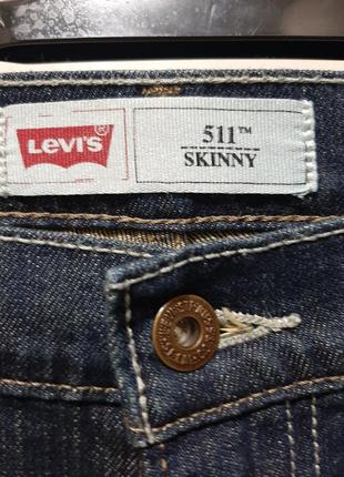 Вінтажні джинси levi's 511 оригінал3 фото