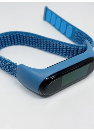 Ремінець mi band 3 mi band 4 mi band 5 mi band 6 на липучці