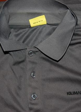 Трекинговая рубашка футболка поло kilimanjaro  по бирке - м7 фото