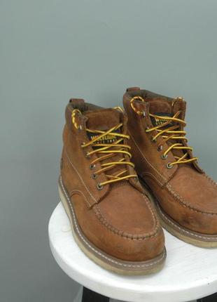 Wolverine шкіряні черевики red wings3 фото