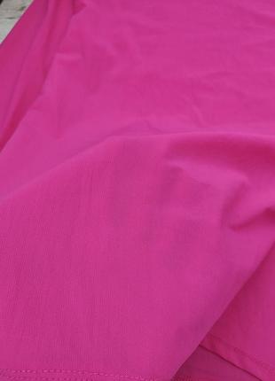 Гольф сеточка цвета фуксия водолазка ярко розовая турция2 фото