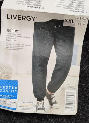 Штани теплі joggers 3xl/64-663 фото