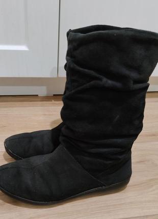 Зимние ботинки lnblu натуральная замша
