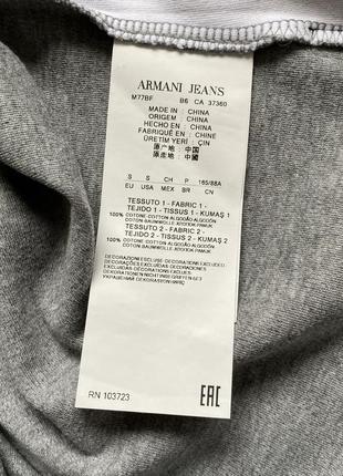 Лонгслив поло с длинным рукавом armani jeans slim оригинал размер s8 фото