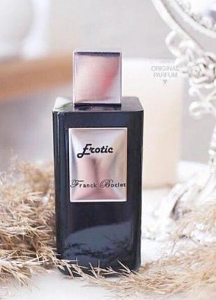 Franck boclet erotic💥оригинал 1,5 мл распив аромата затест1 фото