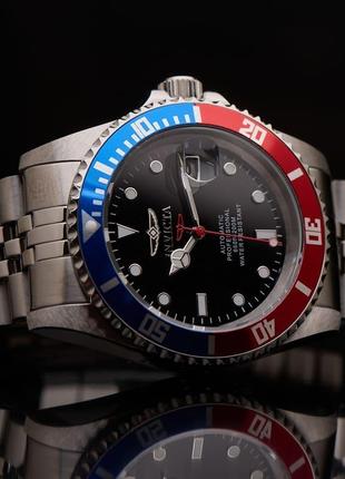 Мужские наручные часы invicta pro diver 42мм пепси 29176