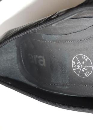 Фирменные кожаные классические туфли лодочки ara (германия) р.36 евро 3,5 (23,5 см)5 фото
