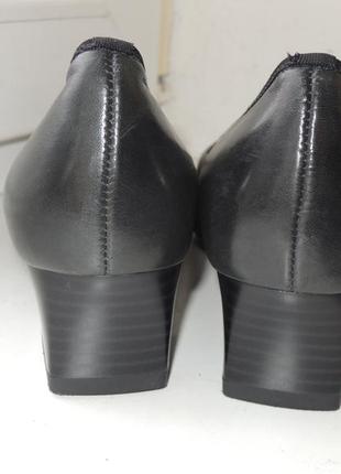 Фирменные кожаные классические туфли лодочки ara (германия) р.36 евро 3,5 (23,5 см)3 фото
