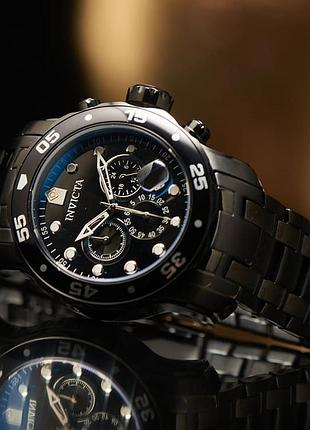 Мужские часы с хронографом invicta pro diver 0076