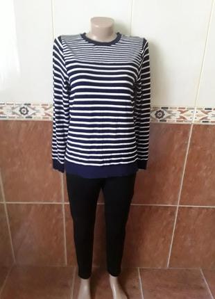 Лонгслив в смужку