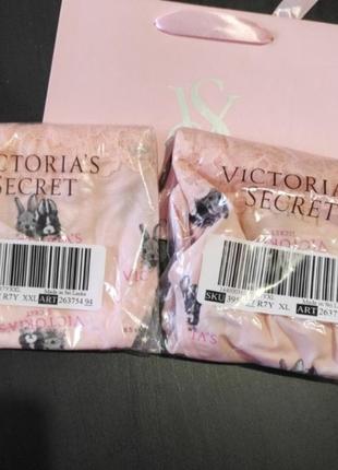 Хлопковые трусики брифы с кружевом высокая посадка р.ххл💕victoria's secret виктория сикрет вікторія сікрет оригинал6 фото