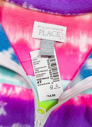 Фліска флісова кофта для дівчинки children's place4 фото