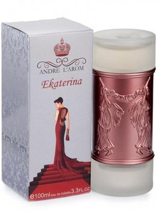 Туалетна вода andre larom ekaterina жіноча 50+ 50 мл, чудовий подарунок, екатирина, в наявності 2 шт.